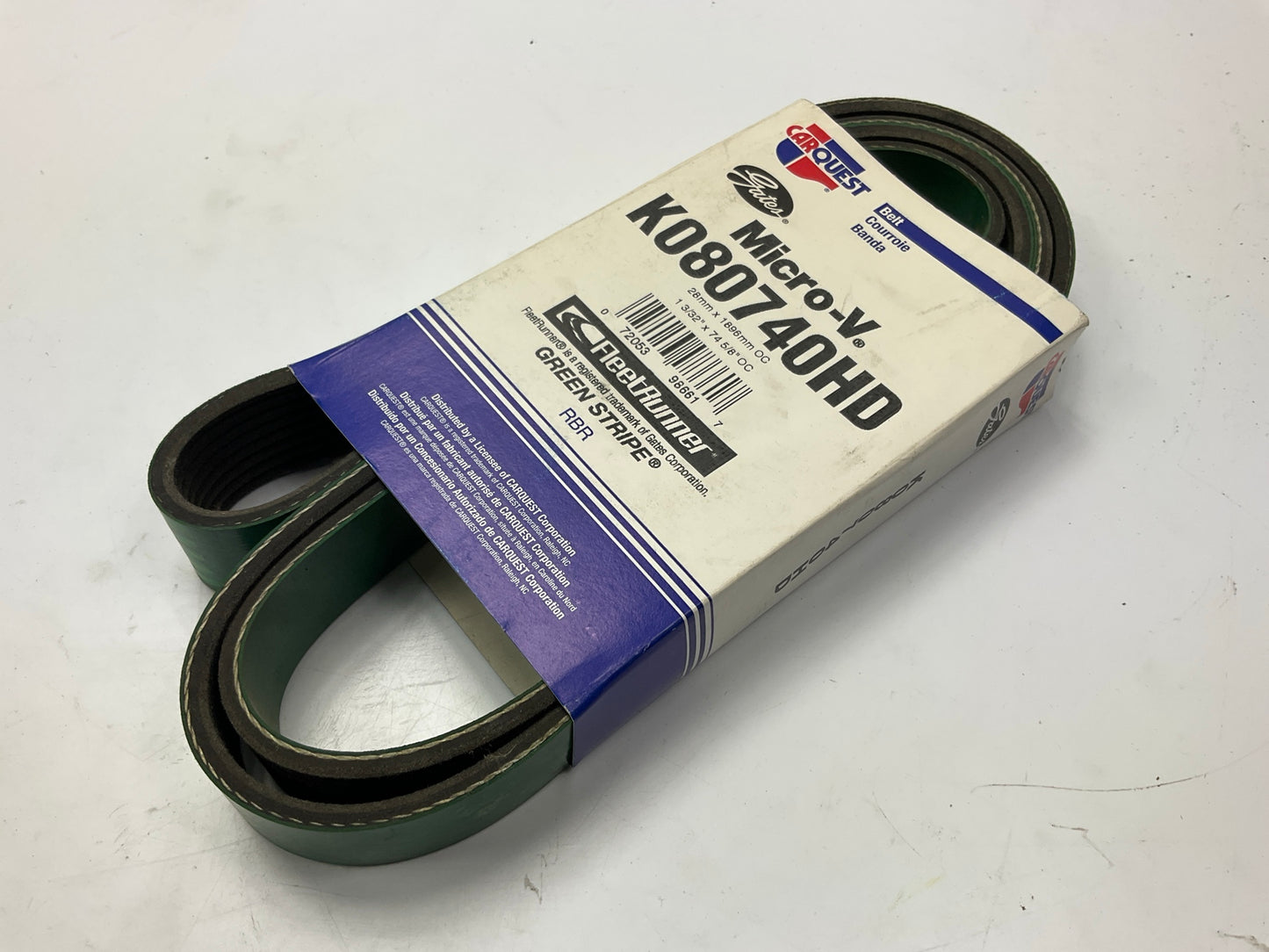 Carquest K080740HD Heavy Duty Serpentine Belt