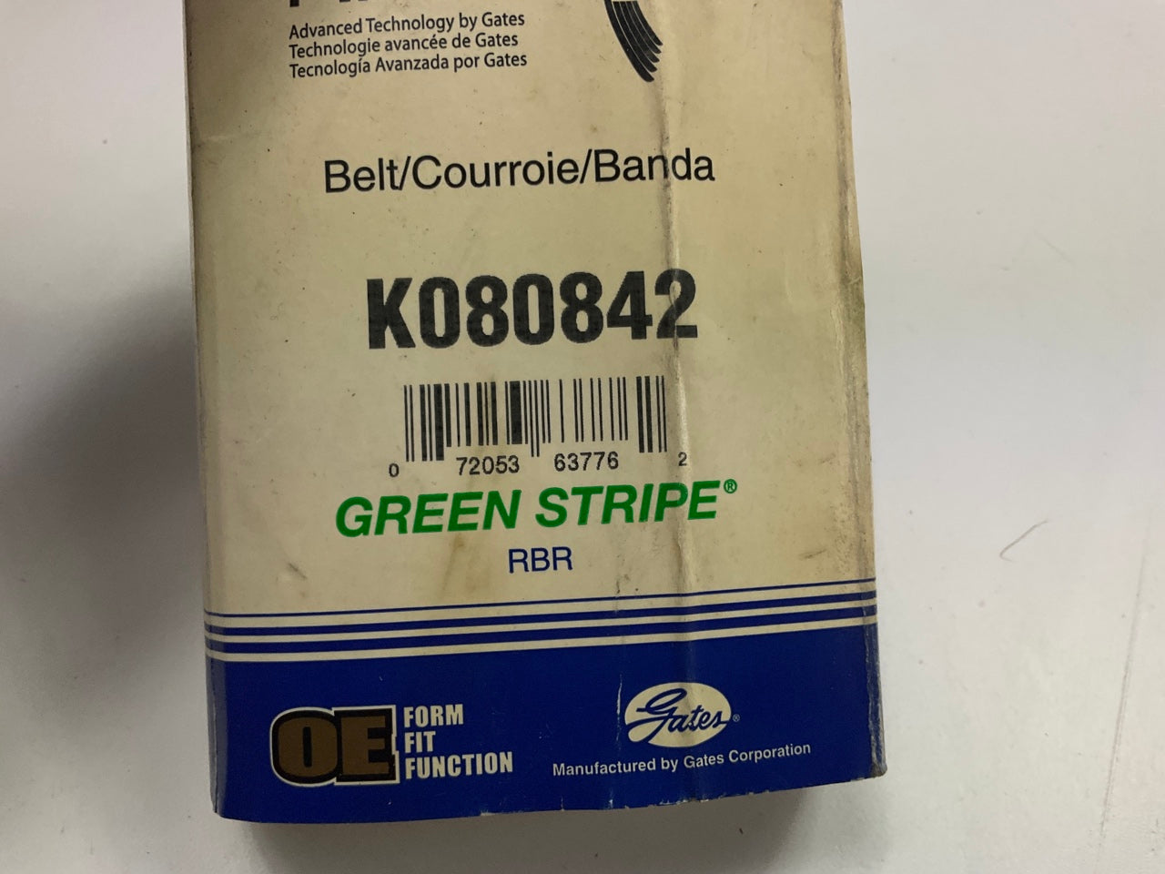 Carquest K080842 Serpentine Belt, Made By Gates
