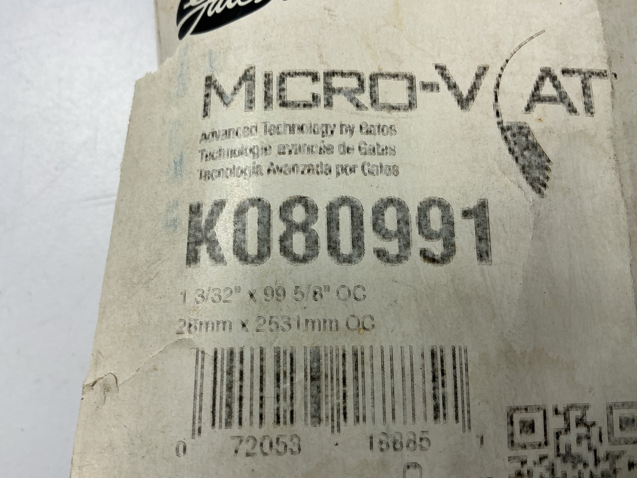 Carquest K080991 Serpentine Belt