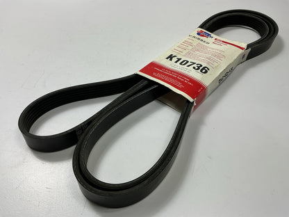 Carquest K10736 Serpentine Belt - 13/16'' X 107-7/8'' - 6 Ribs