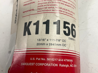 Carquest K11156 Serpentine Belt