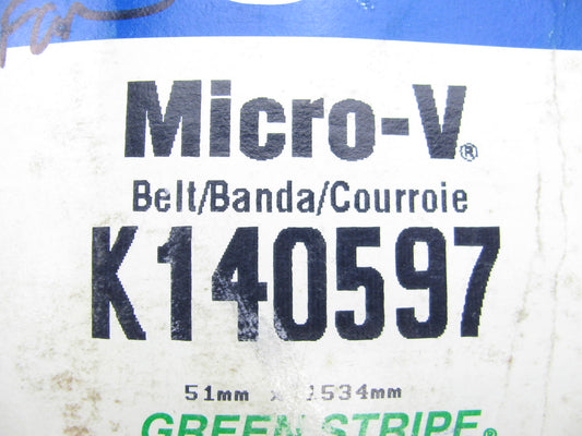 Carquest K140597 Serpentine Belt - 1.96'' X 60.375'' - 14 Ribs