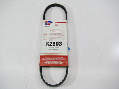 Carquest K2503 Serpentine Belt - 0.42'' X 25.0'' - 3 Ribs