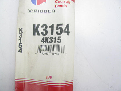 Carquest K3154 Serpentine Belt - 0.56'' X 32.00'' - 4 Ribs