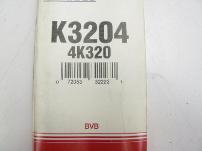 Carquest K3204 Serpentine Belt - 0.56'' X 32.50'' - 4 Ribs