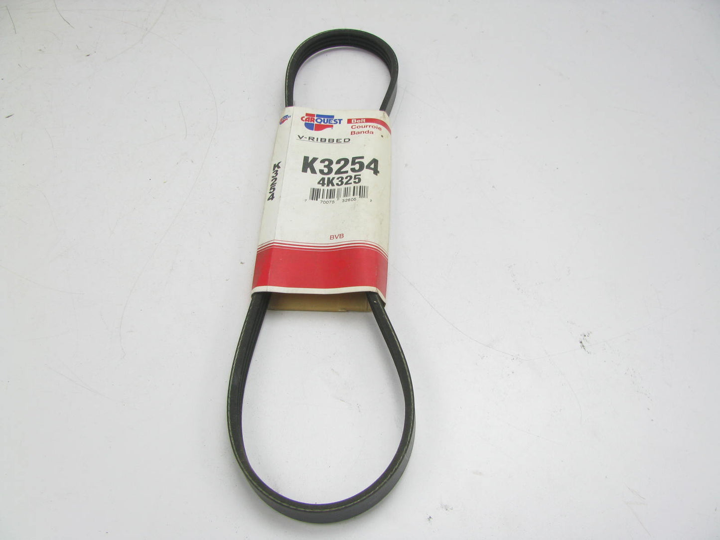 Carquest K3254 Serpentine Belt - 0.56'' X 32.50'' - 4 Ribs