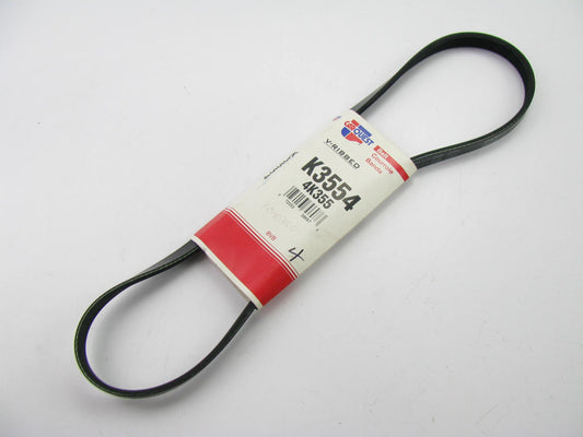Carquest K3554 Serpentine Belt - 0.56'' X 36.125'' - 4 Ribs