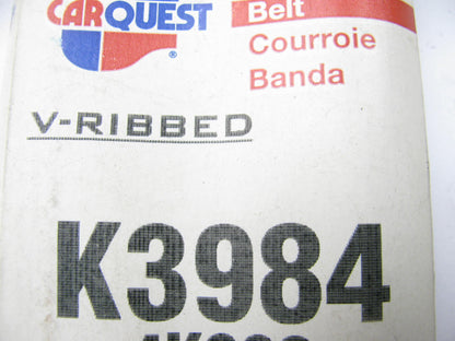 Carquest K3984 Serpentine Belt - 0.56'' X 40.375'' - 4 Ribs