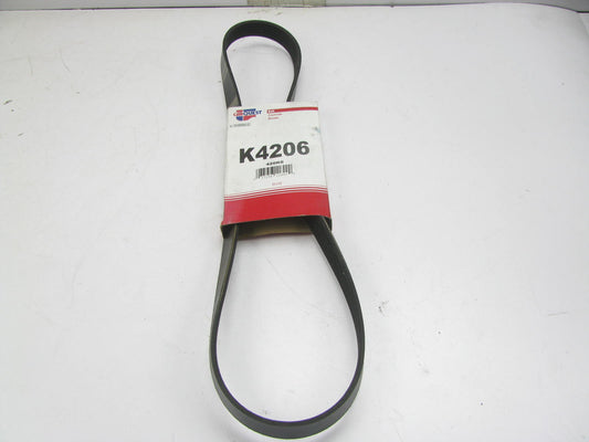 Carquest K4206 Serpentine Belt - 0.84'' X 42.55'' - 6 Ribs