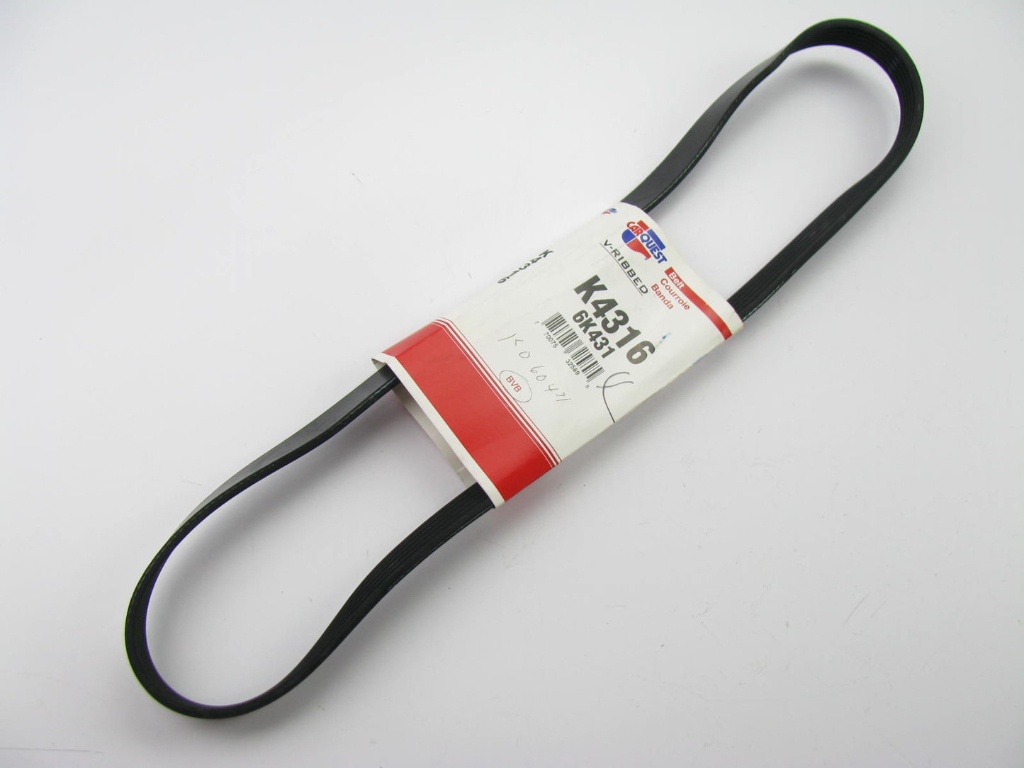 Carquest K4316 Serpentine Belt - 0.84'' X 43.727'' - 6 Ribs