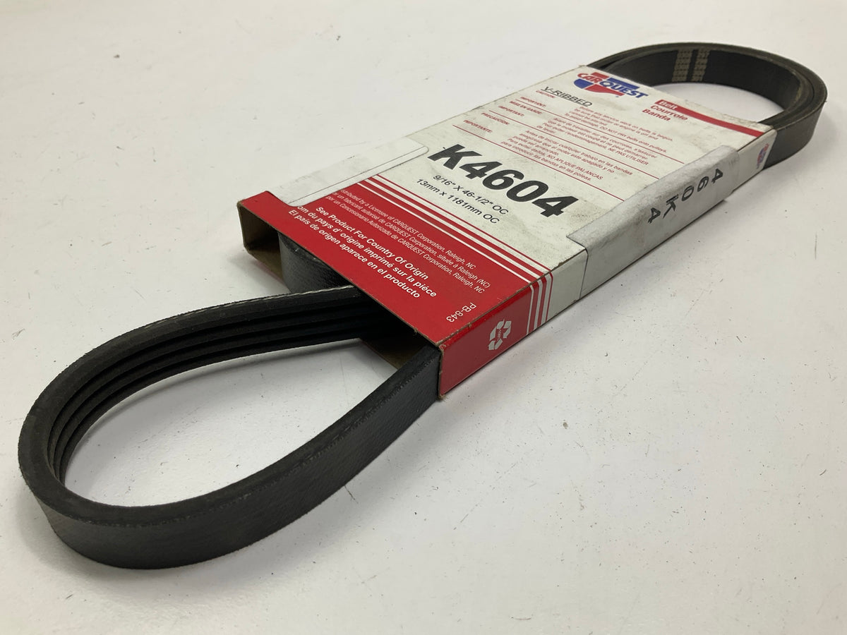 Carquest K4604 Serpentine Belt