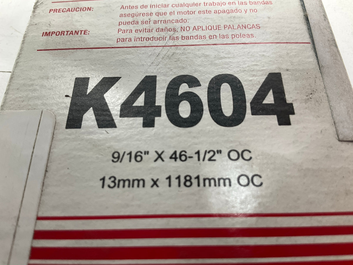 Carquest K4604 Serpentine Belt