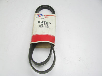 Carquest K4785 Serpentine Belt - 0.69'' X 48.50'' - 5 Ribs
