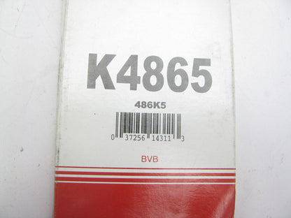Carquest K4865 Serpentine Belt - 0.69'' X 49.125'' - 5 Ribs