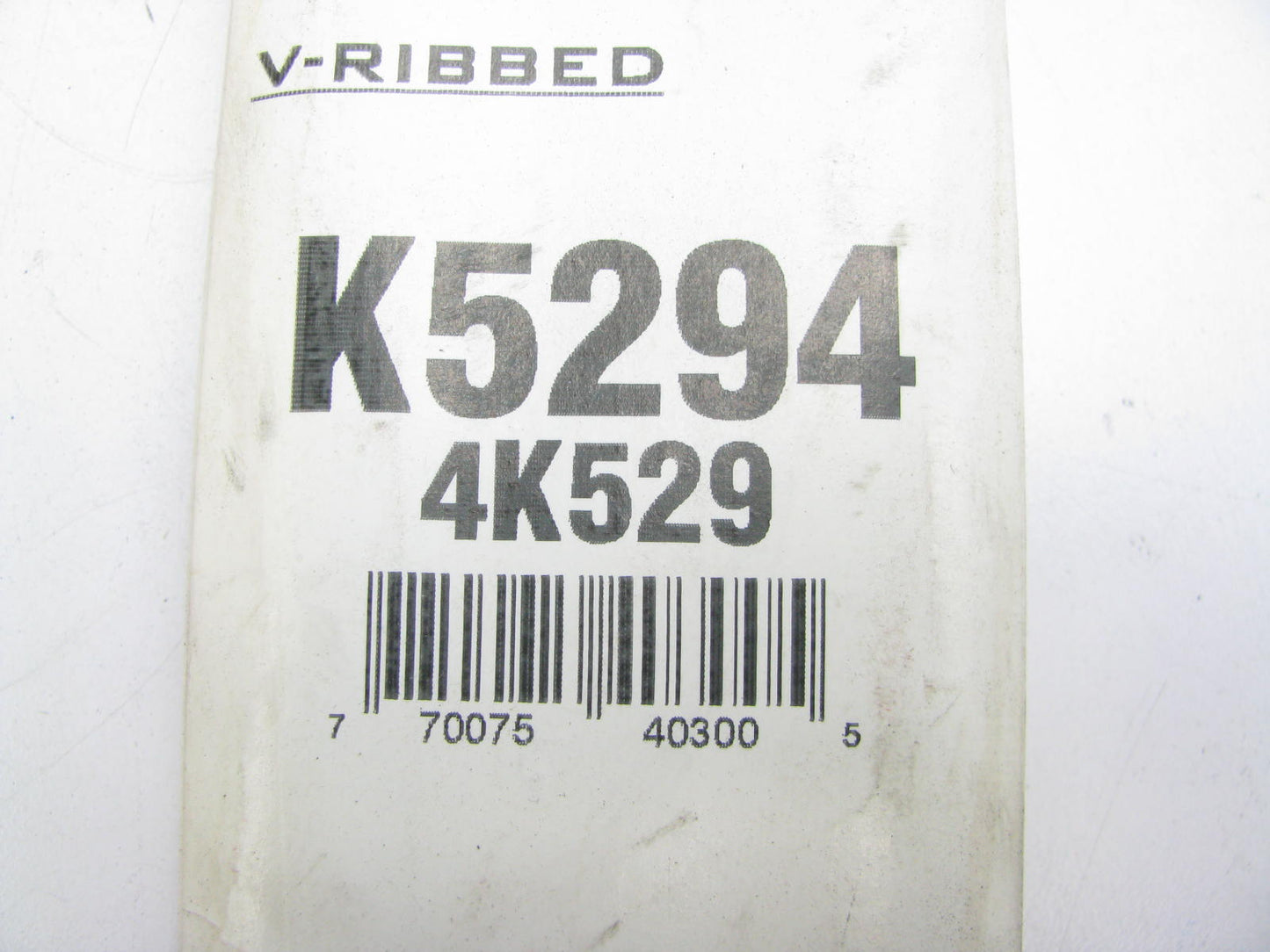 Carquest K5294 Serpentine Belt - 0.56'' X 53.50'' - 4 Ribs