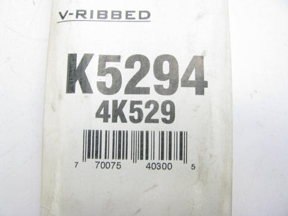 Carquest K5294 Serpentine Belt - 0.56'' X 53.50'' - 4 Ribs