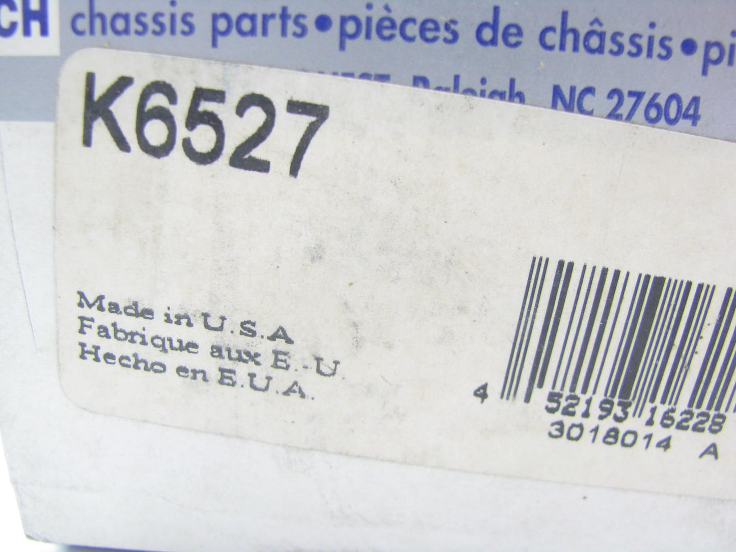 (2) Carquest K6527 Suspension Ball Joint - Front Lower