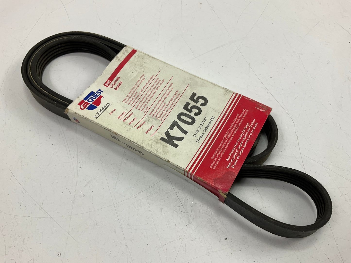 Carquest K7055 Serpentine Belt