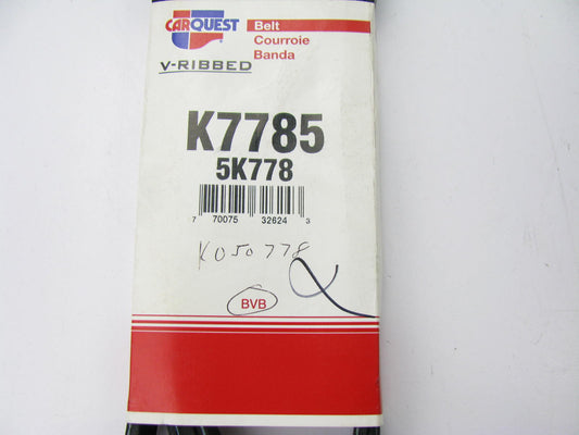 Carquest K7785 Serpentine Belt - 0.69'' X 78.50'' - 5 Ribs