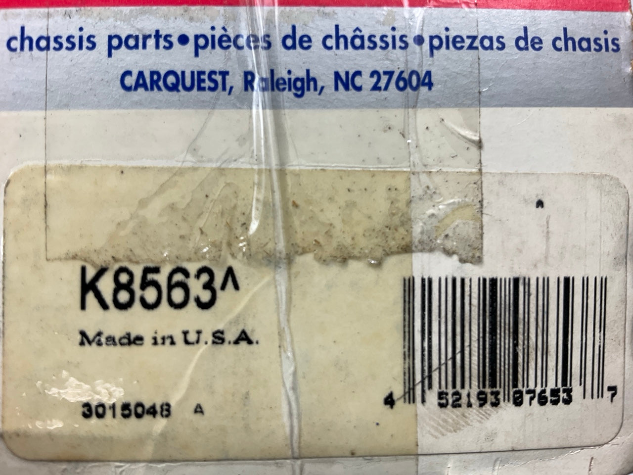 (2) Carquest K8563 Suspension Ball Joint Assembly - Front Lower