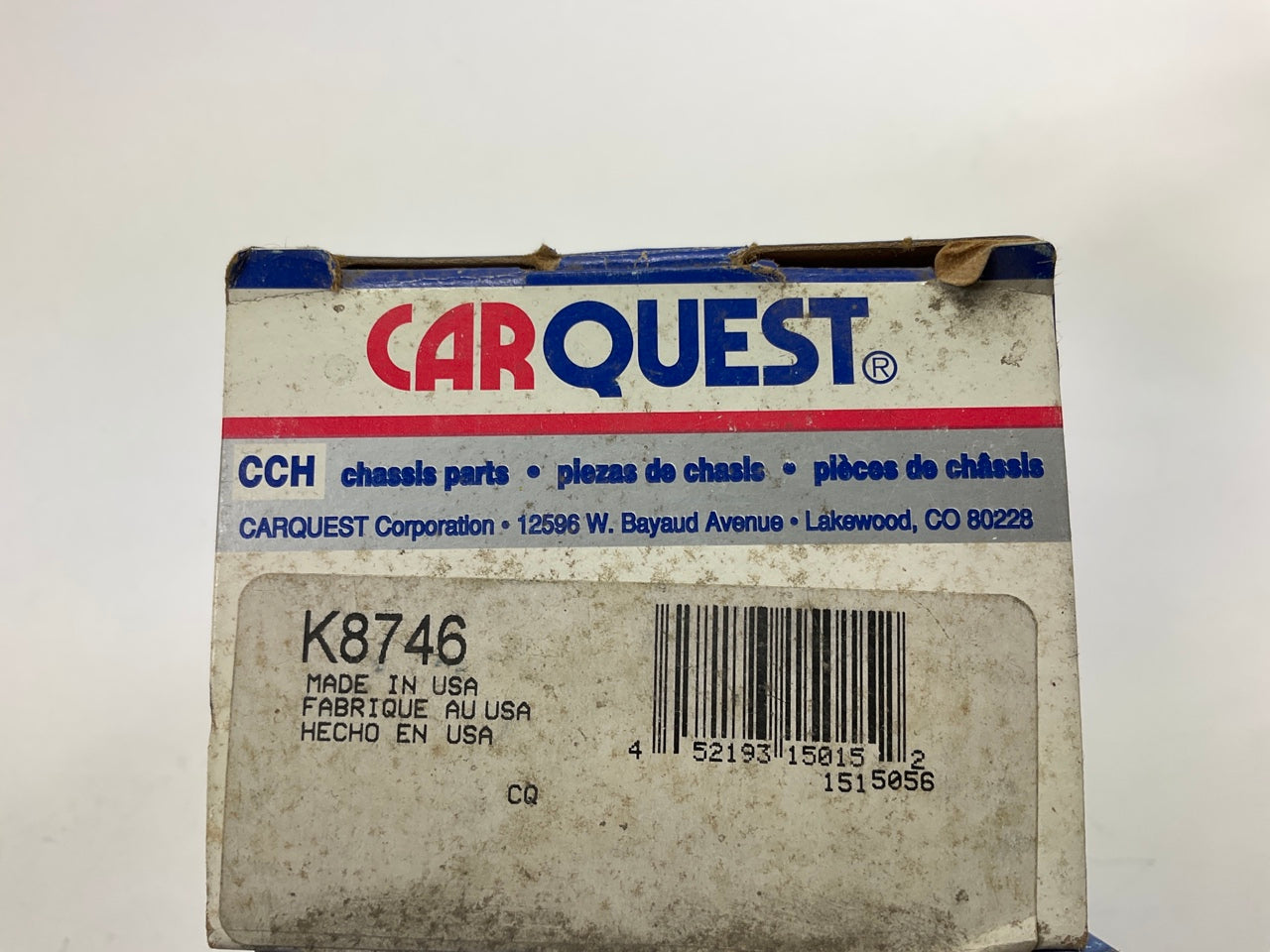 (2) Carquest K8746 Front Radius Arm Caster Alignment Bushing - 1-1/4'' Degree