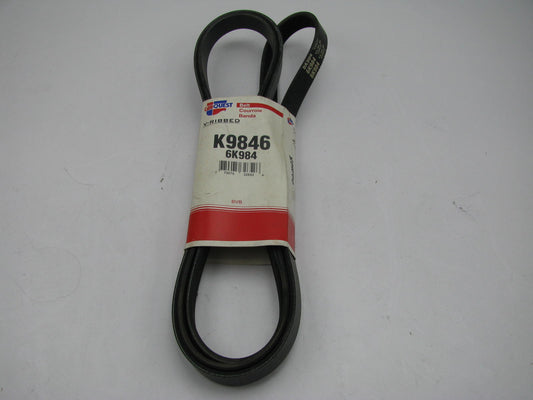 Carquest K9846 Serpentine Belt - 0.84'' X 99.00'' - 6 Ribs