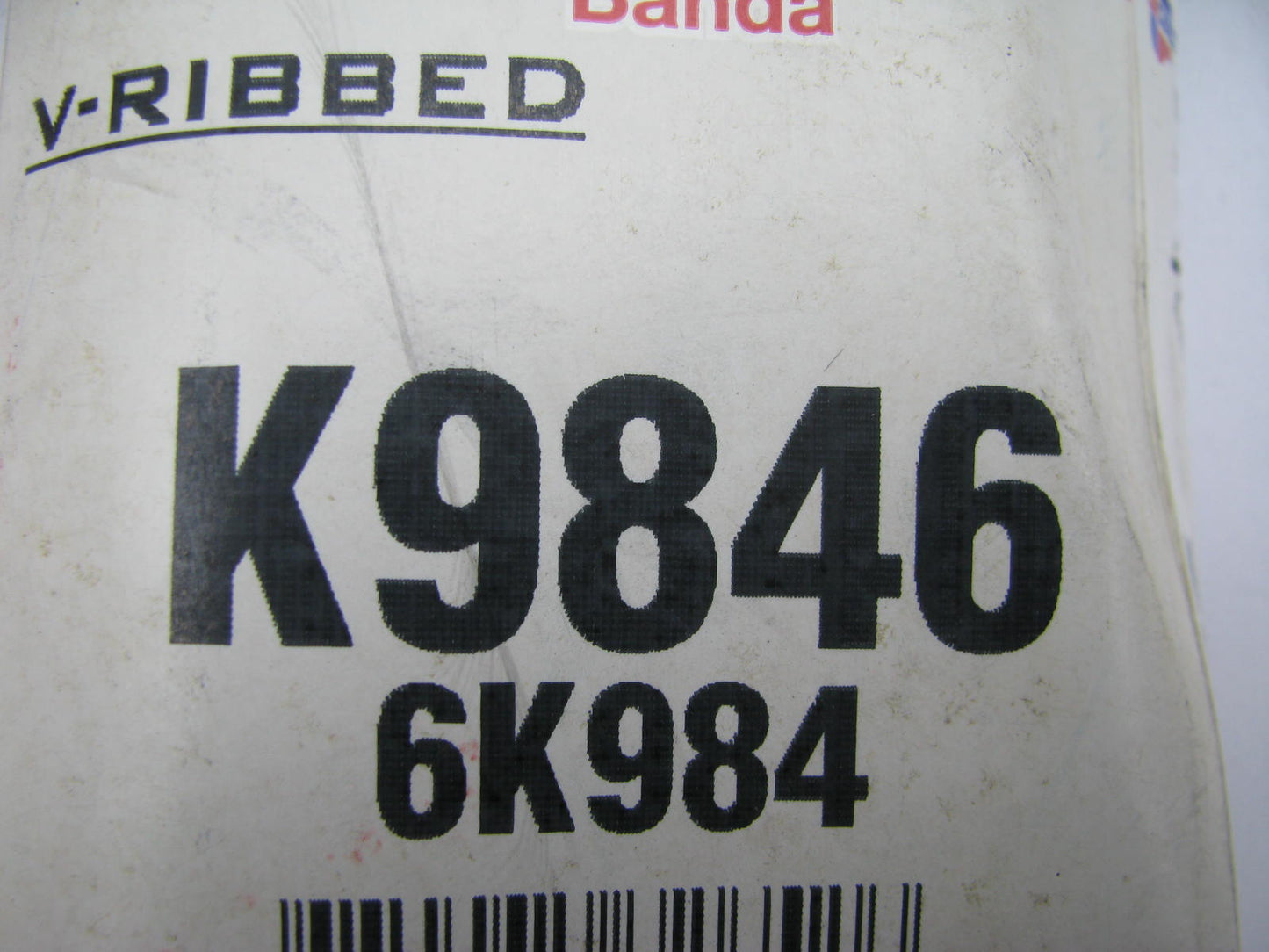 Carquest K9846 Serpentine Belt - 0.84'' X 99.00'' - 6 Ribs