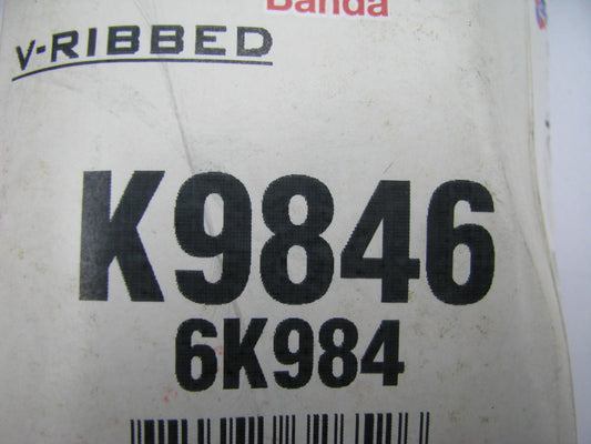Carquest K9846 Serpentine Belt - 0.84'' X 99.00'' - 6 Ribs
