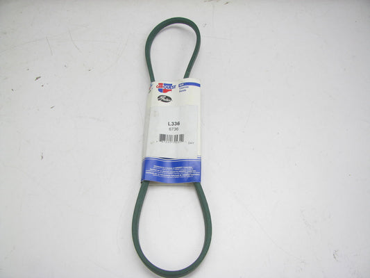 Carquest L336 Lawn & Garden Power Equipment Accessory Drive Belt - 3/8'' X 36''