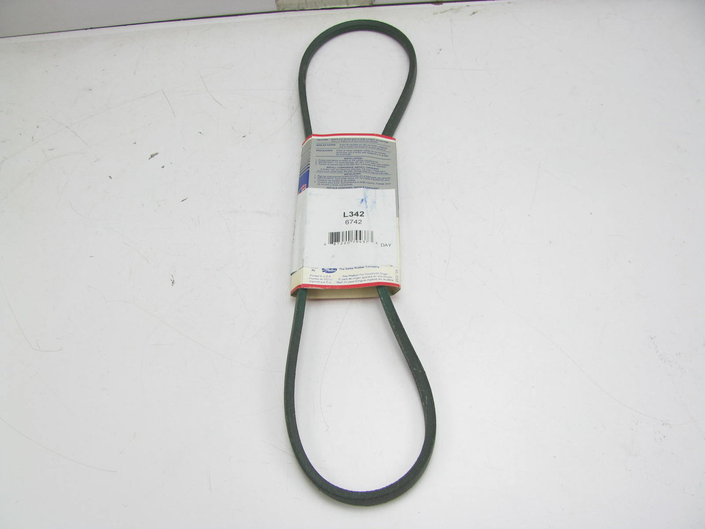 Carquest L342 Lawn & Garden Power Equipment Accessory Drive Belt - 3/8'' X 42''
