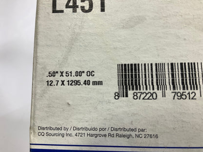 Carquest L451 Lawn & Garden Power Equipment Accessory Drive Belt - 1/2'' X 51''