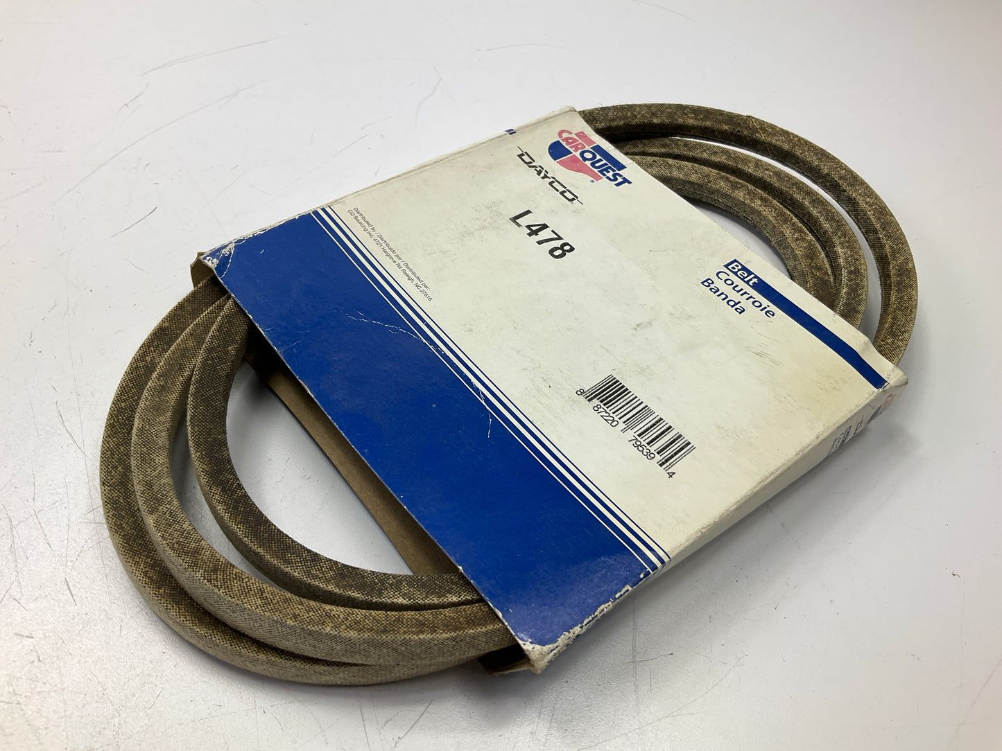 Carquest L478 Lawn & Garden Power Equipment Accessory Drive Belt, 1/2'' X 78''