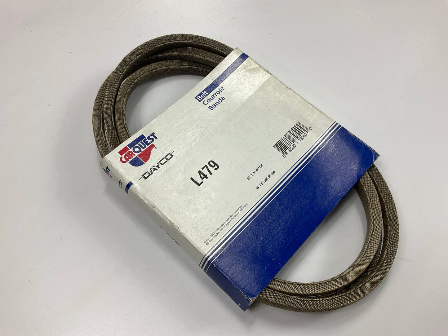 Carquest L479 Lawn & Garden Power Equipment Accessory Drive Belt, 1/2'' X 79''