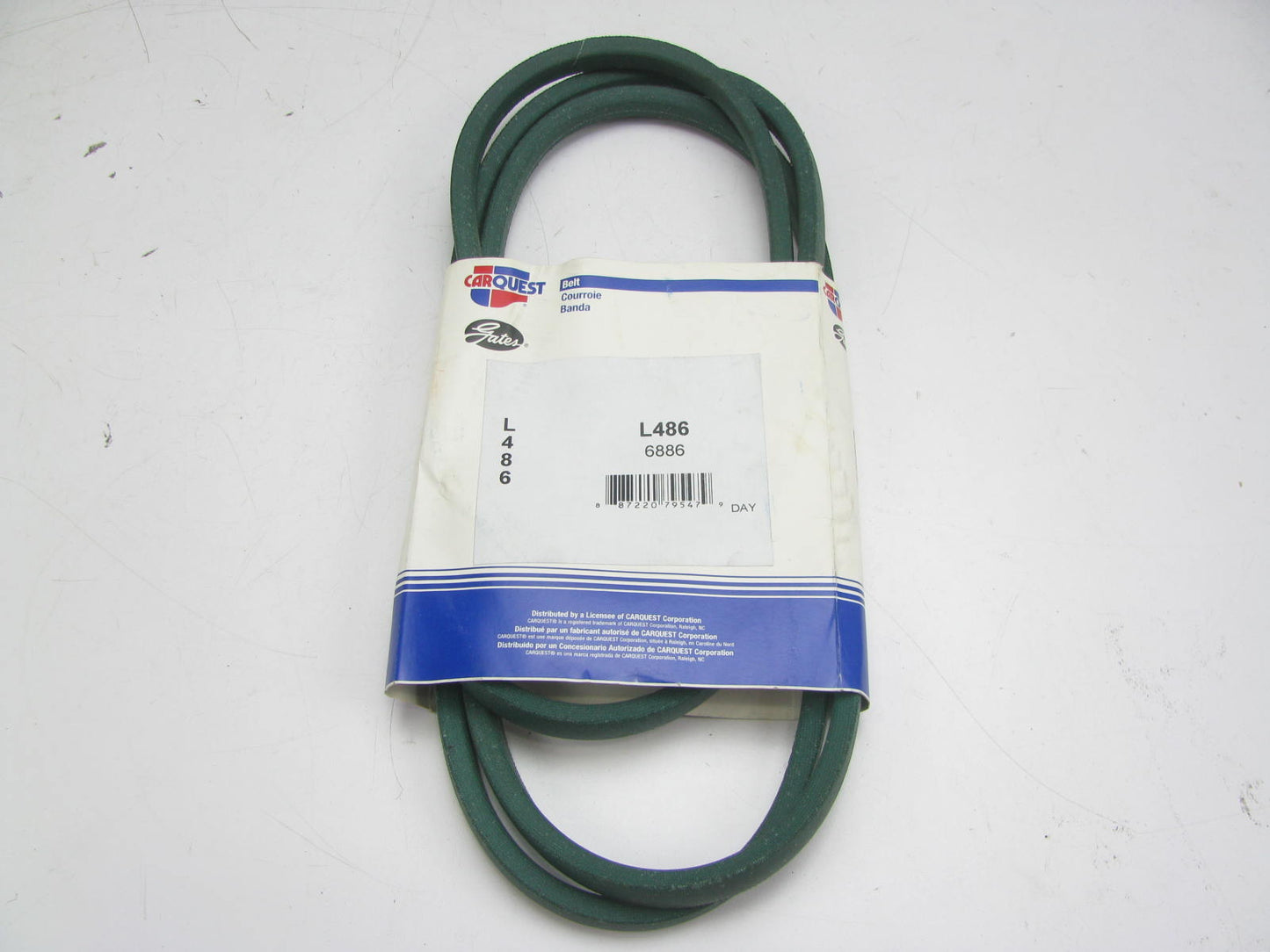 Carquest L486 Lawn & Garden Power Equipment Accessory Drive Belt - 1/2'' X 86''