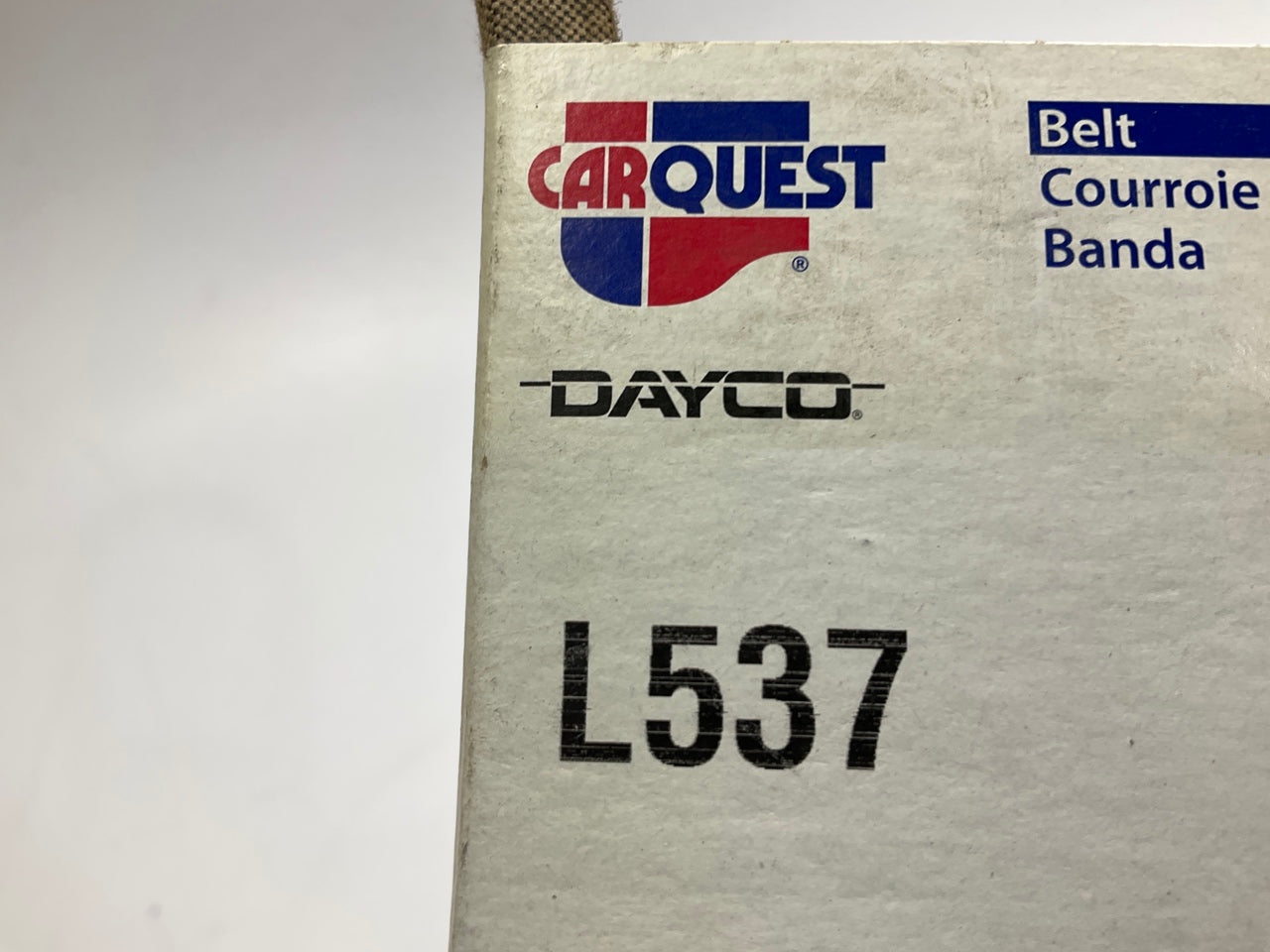 Carquest L537 Lawn & Garden Power Equipment Accessory Drive Belt - 21/32'' X 37''