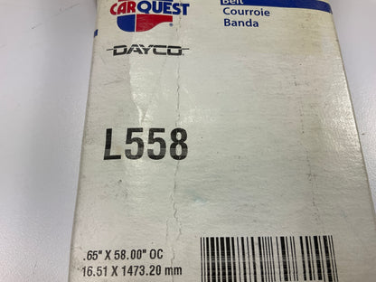 Carquest L558 Lawn & Garden Power Equipment Accessory Drive Belt, 5/8 X 58''