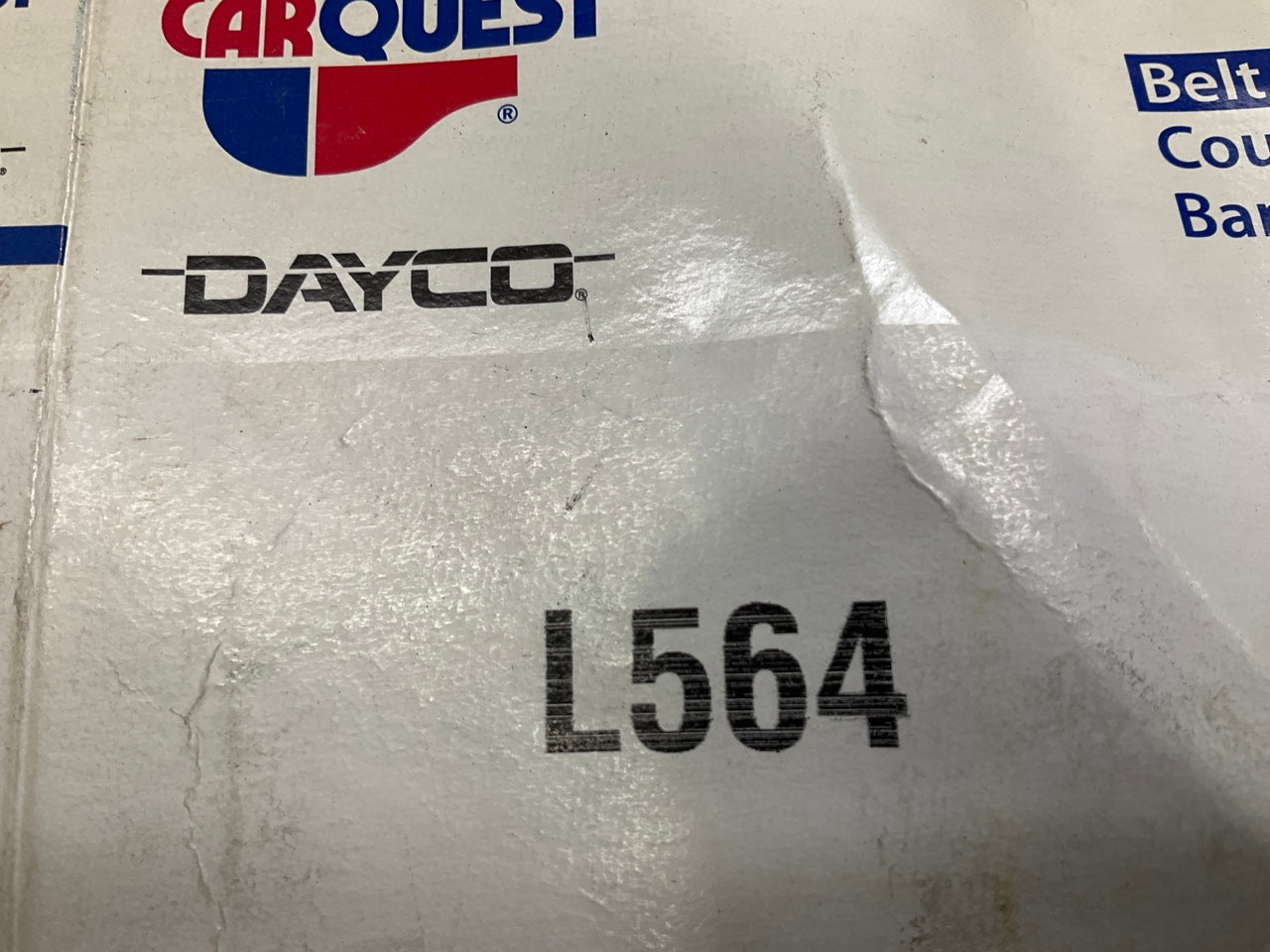 Carquest L564 Lawn & Garden Power Equipment Accessory Drive Belt, 5/8'' X 64''