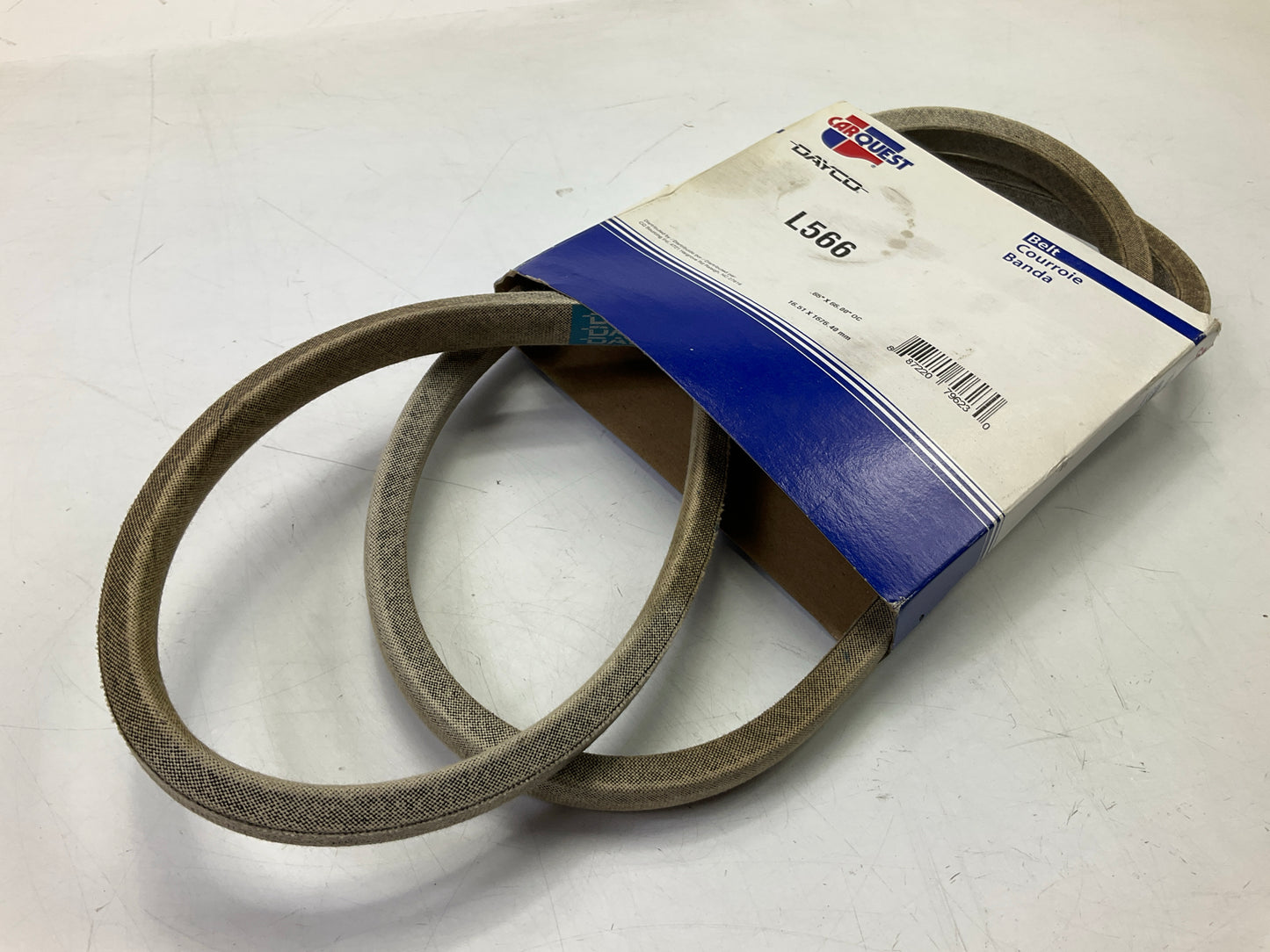 Carquest L566 Lawn & Garden Power Equipment Accessory Drive Belt, 5/8 X 66''