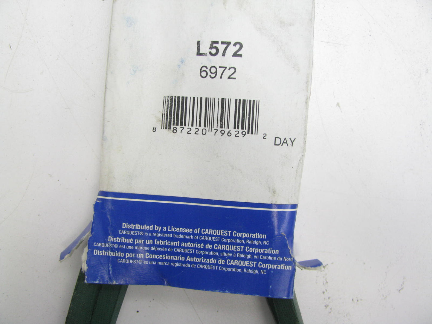 Carquest (By Gates) L572 Lawn & Garden Power Equipment Drive Belt - 21/32'' X 72''
