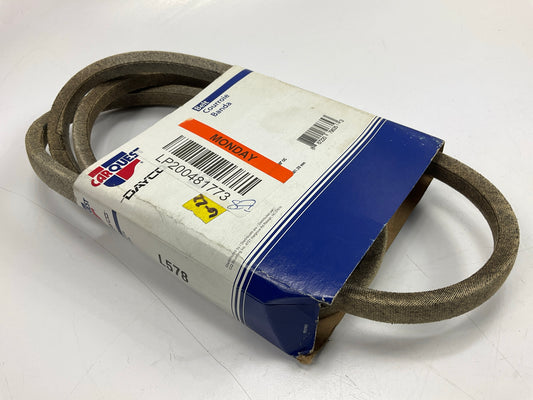 Carquest (Made By Dayco) L578 Utility / Mower V-Belt  5/8'' X 78''