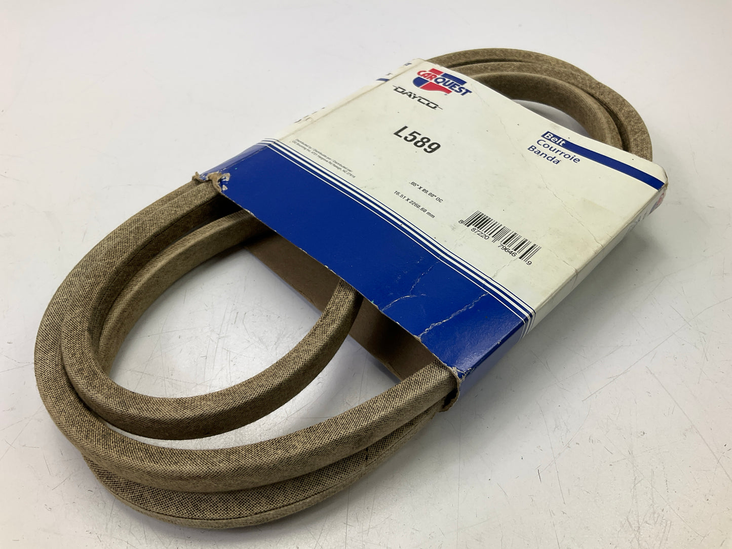 Carquest (made By Dayco) L589 Industrial Accessory Drive V-Belt - 21/32'' X 89''