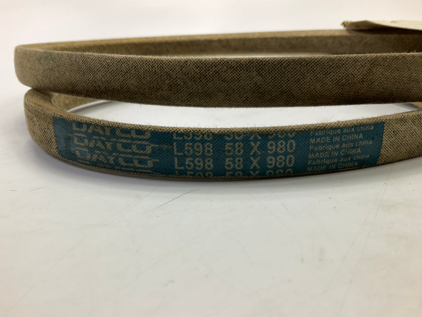 Carquest L598 Lawn & Garden Power Equipment Accessory Drive Belt, 5/8 X 98''