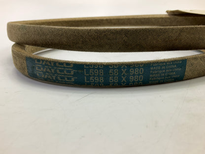 Carquest L598 Lawn & Garden Power Equipment Accessory Drive Belt, 5/8 X 98''