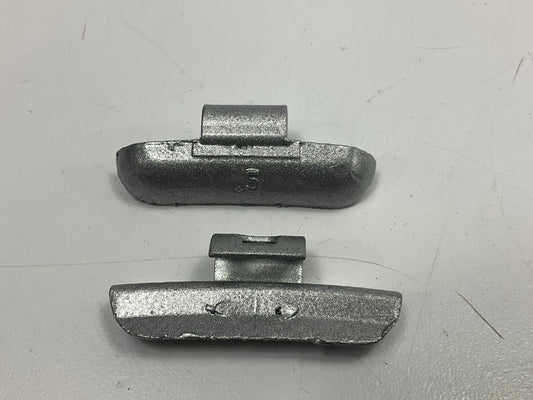 (24) Carquest LH050 LH-Series Lead Clip-On Wheel Weights, 0.50 Oz