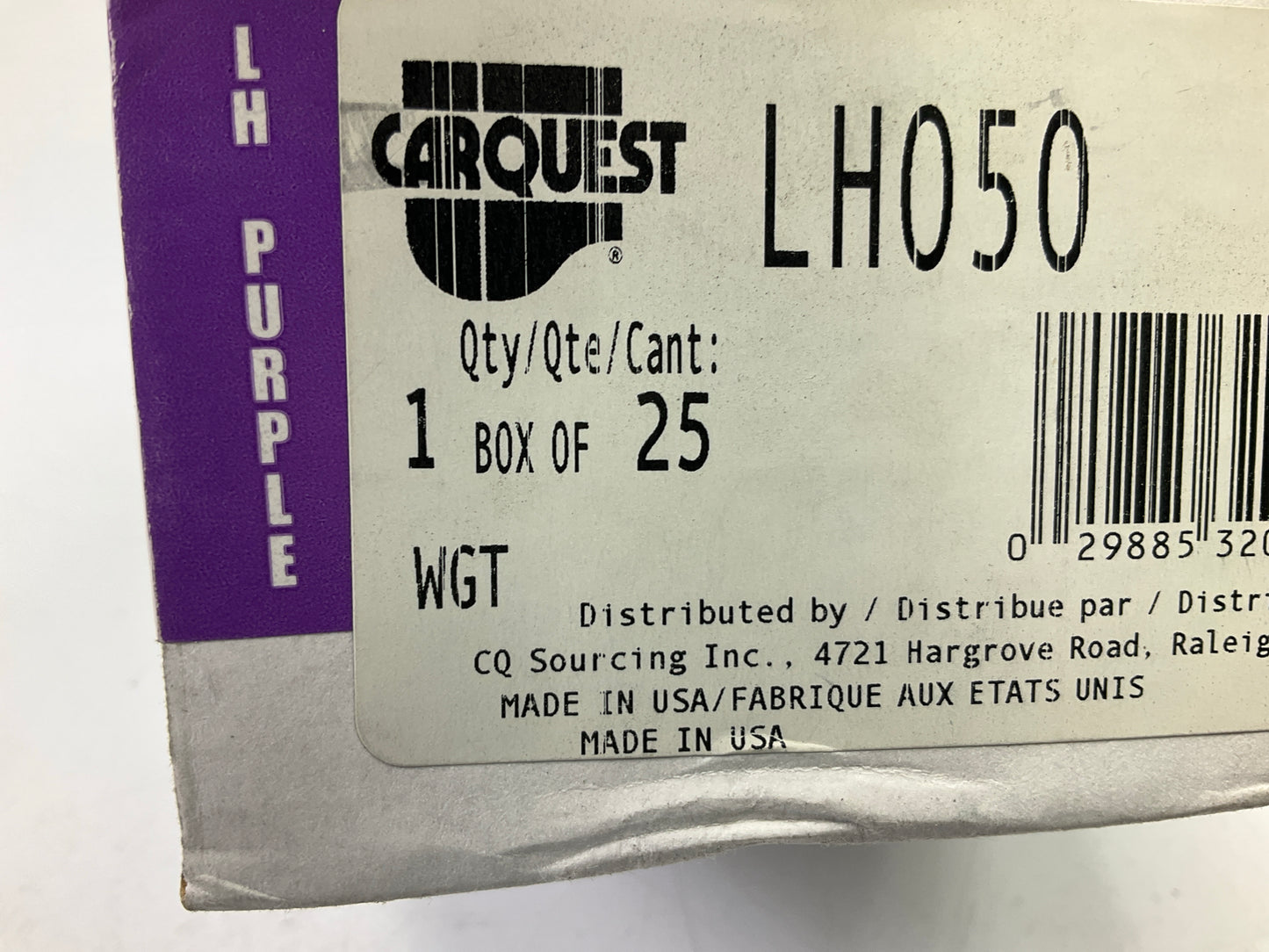 (25) Carquest LH050 LH-Series Lead Clip-On Wheel Weights, 0.50 Oz