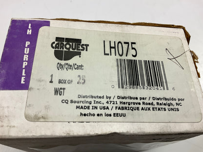 (25) Carquest LH075 LH-Series Lead Clip-On Wheel Weights, 0.75 Oz