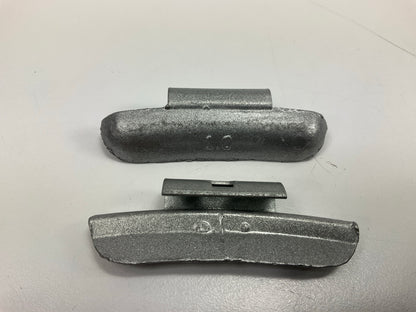 (25) Carquest LH100 LH-Series Lead Clip-On Wheel Weights, 1.00 Oz
