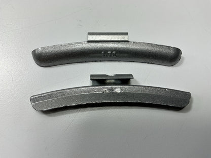 (25) Carquest LH175 LH-Series Lead Clip-On Wheel Weights, 1.75 Oz