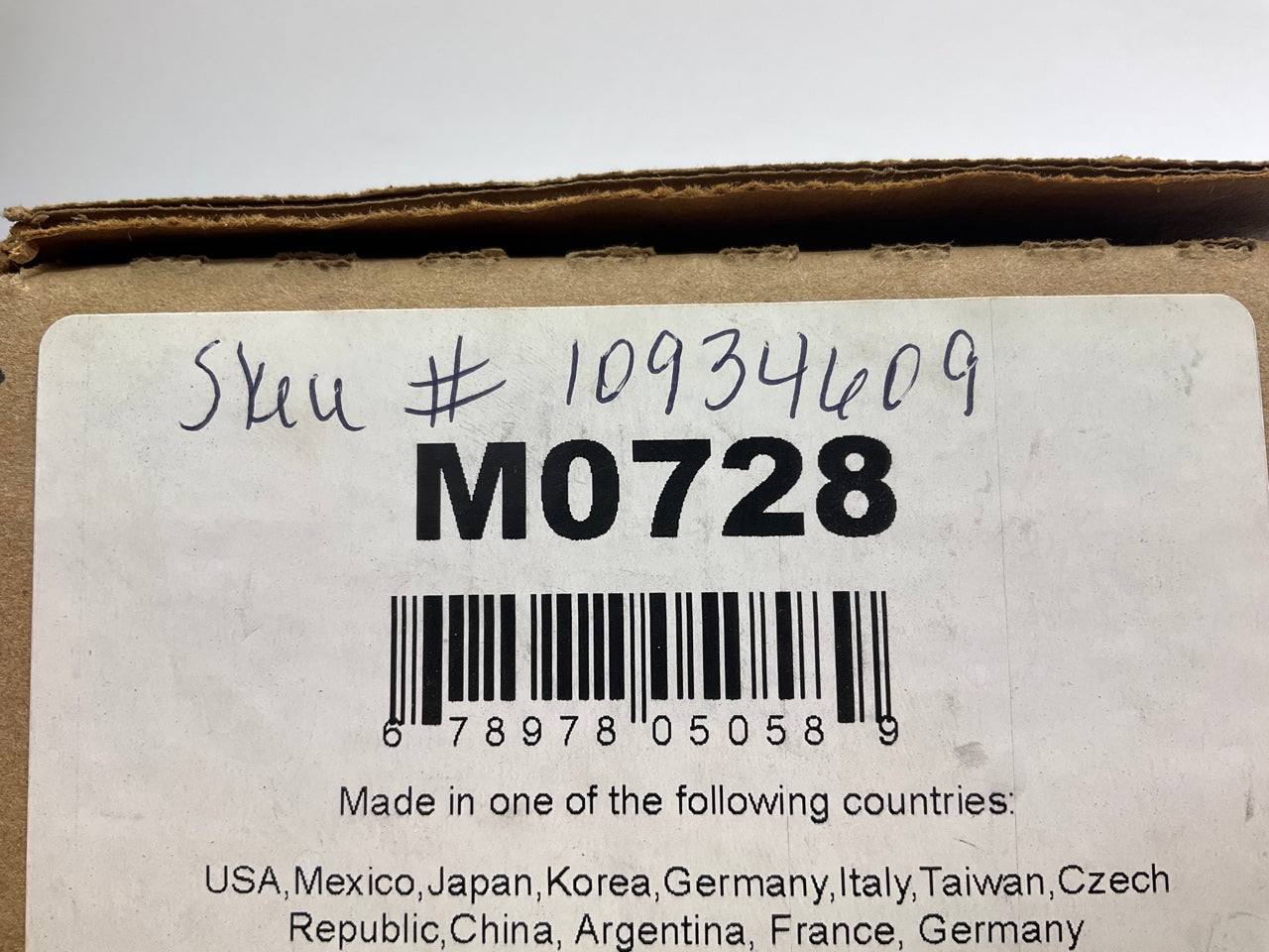 Carquest M0728 Clutch Master Cylinder For 2005-2007 Ford Mustang GT