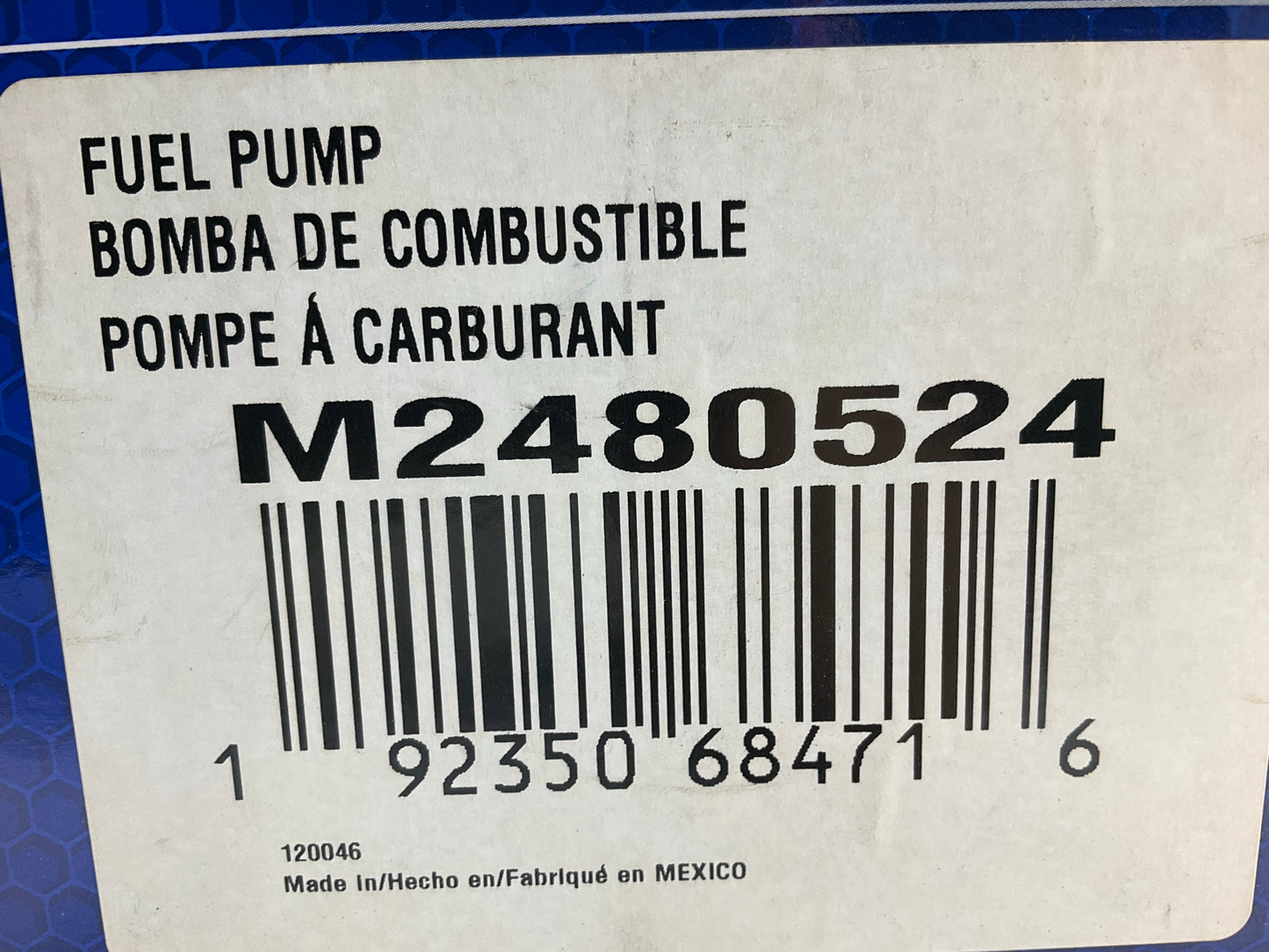 Carquest M2480524 Fuel Pump